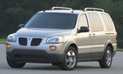 Pontiac Models at TrueDelta: 2007 Pontiac Montana SV6 exterior