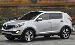 Kia Models at TrueDelta: 2013 Kia Sportage exterior