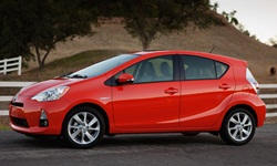 Toyota Models at TrueDelta: 2014 Toyota Prius c exterior