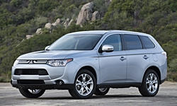 Mitsubishi Models at TrueDelta: 2015 Mitsubishi Outlander exterior