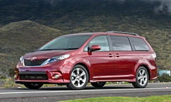 Minivan Models at TrueDelta: 2017 Toyota Sienna exterior