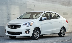 Mitsubishi Models at TrueDelta: 2020 Mitsubishi Mirage G4 exterior