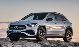 Mercedes-Benz Models at TrueDelta: 2023 Mercedes-Benz GLA exterior