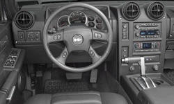 Hummer Models at TrueDelta: 2007 Hummer H2 interior