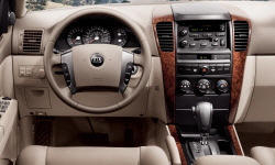 Kia Models at TrueDelta: 2006 Kia Sorento interior