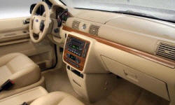 Minivan Models at TrueDelta: 2007 Ford Freestar interior