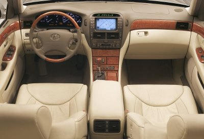 Lexus Models at TrueDelta: 2006 Lexus LS interior