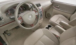 Buick Models at TrueDelta: 2007 Buick Terraza interior