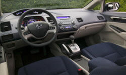 Honda Models at TrueDelta: 2008 Honda Civic interior