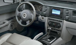 Jeep Models at TrueDelta: 2010 Jeep Commander interior