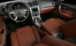 GMC Models at TrueDelta: 2012 GMC Acadia interior