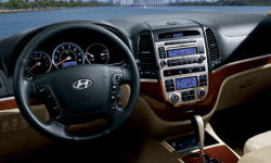 Hyundai Models at TrueDelta: 2009 Hyundai Santa Fe interior