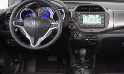 Honda Models at TrueDelta: 2011 Honda Fit interior