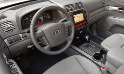 Kia Models at TrueDelta: 2009 Kia Borrego interior