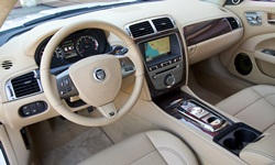 Convertible Models at TrueDelta: 2015 Jaguar XK interior