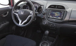 Honda Models at TrueDelta: 2014 Honda Fit interior