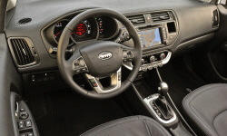 Kia Models at TrueDelta: 2015 Kia Rio interior