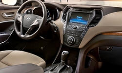 Hyundai Models at TrueDelta: 2016 Hyundai Santa Fe interior