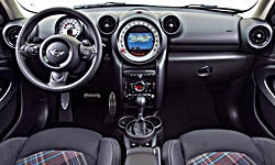 Mini Models at TrueDelta: 2016 Mini Paceman interior