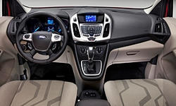 Minivan Models at TrueDelta: 2018 Ford Transit Connect interior