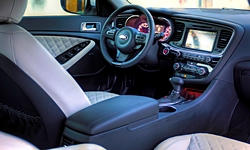 Kia Models at TrueDelta: 2015 Kia Optima interior