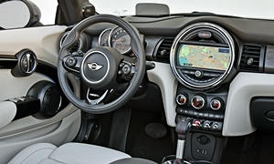 Convertible Models at TrueDelta: 2021 Mini Convertible interior