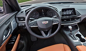 Cadillac Models at TrueDelta: 2023 Cadillac CT4 interior