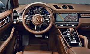 Porsche Models at TrueDelta: 2023 Porsche Cayenne Coupe interior