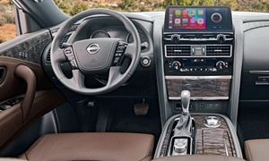 Nissan Models at TrueDelta: 2023 Nissan Armada interior