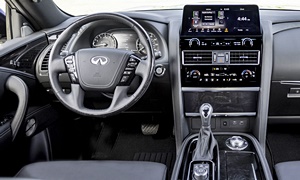 Infiniti Models at TrueDelta: 2023 Infiniti QX80 interior