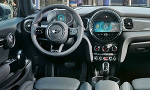 Convertible Models at TrueDelta: 2023 Mini Convertible interior