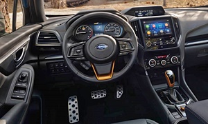 Subaru Models at TrueDelta: 2024 Subaru Forester interior