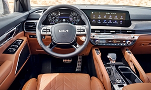 Kia Models at TrueDelta: 2023 Kia Telluride interior